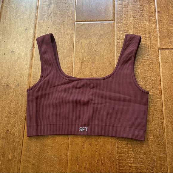 Set Active Sculptflex Box Cut Bra - Hug (maroon/burgundy) - Picture 2 of 3